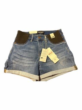 Judy Blue Maternity Denim Roll-Cuff Shorts